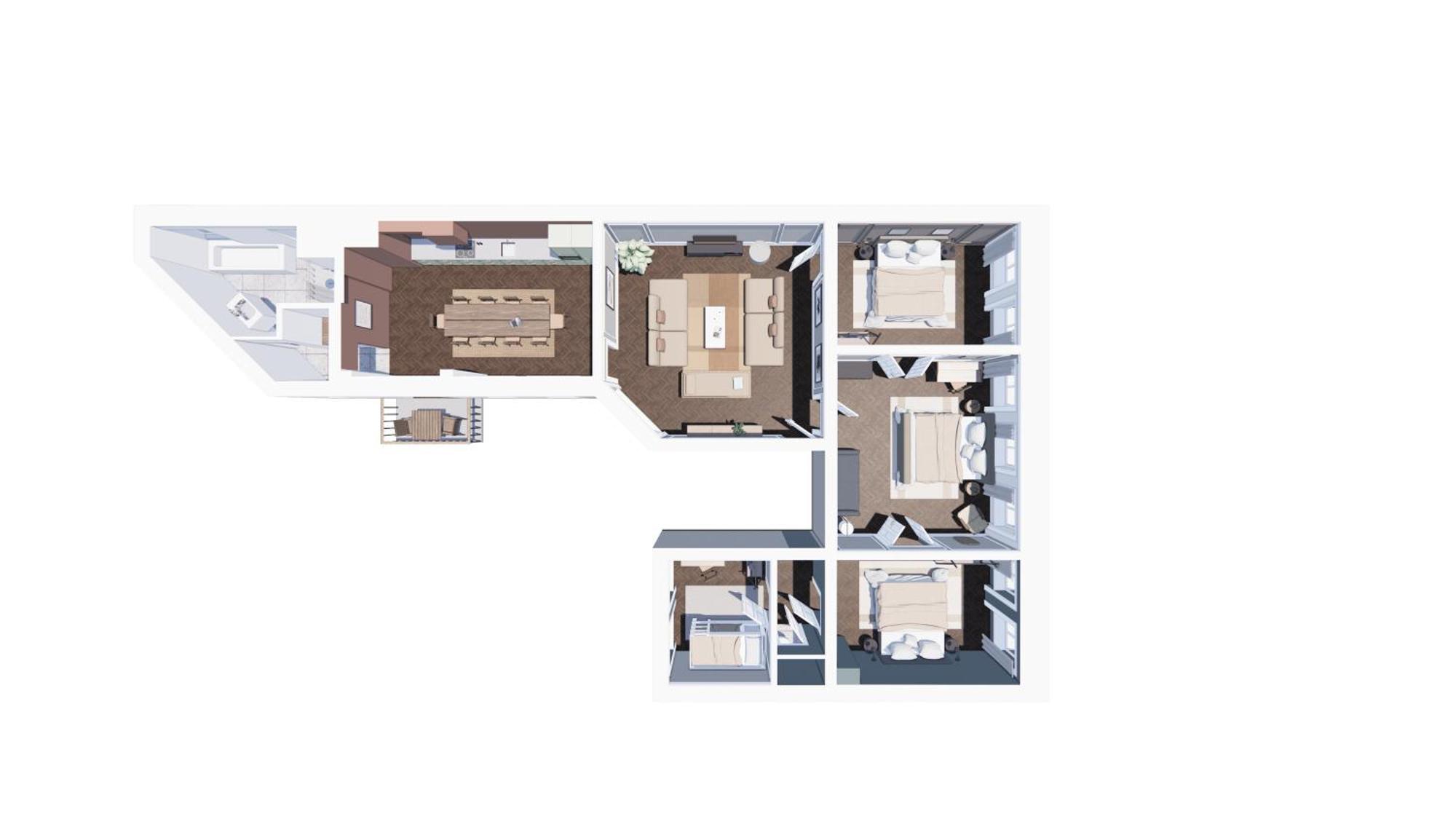 220Sqm Designer Apt - Copenhagen City Center - Private Balcony Esterno foto