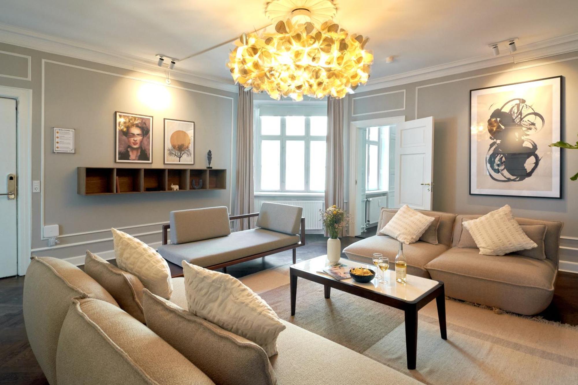 220Sqm Designer Apt - Copenhagen City Center - Private Balcony Esterno foto