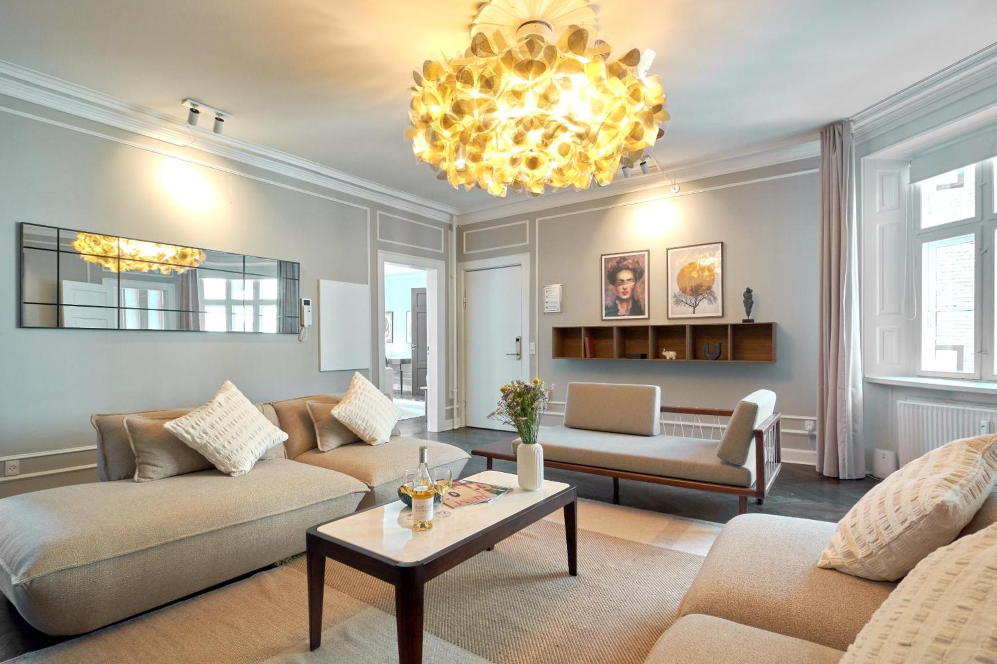 220Sqm Designer Apt - Copenhagen City Center - Private Balcony Esterno foto